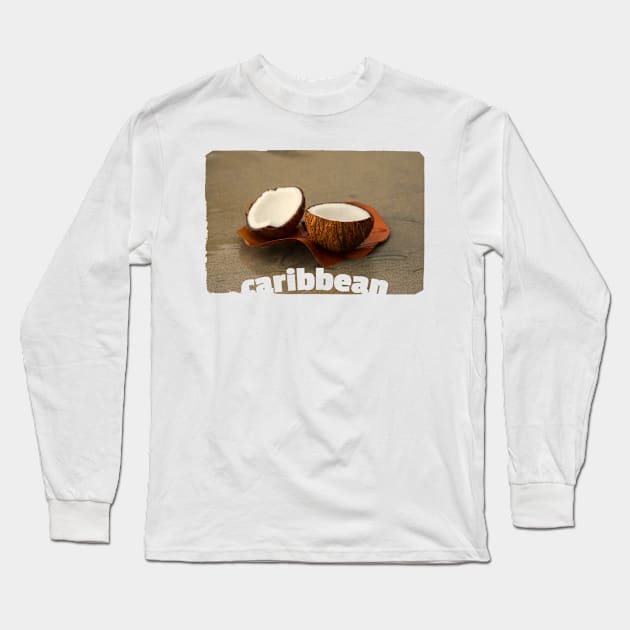 Coconut Long Sleeve T-Shirt by cinema4design